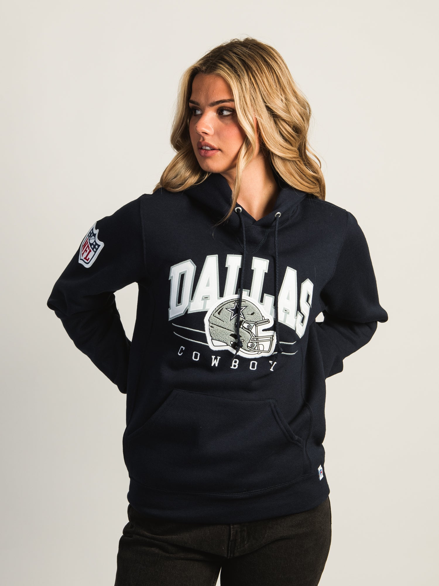 RUSSELL NFL DALLAS COWBOYS CH PULLOVER HOODIE