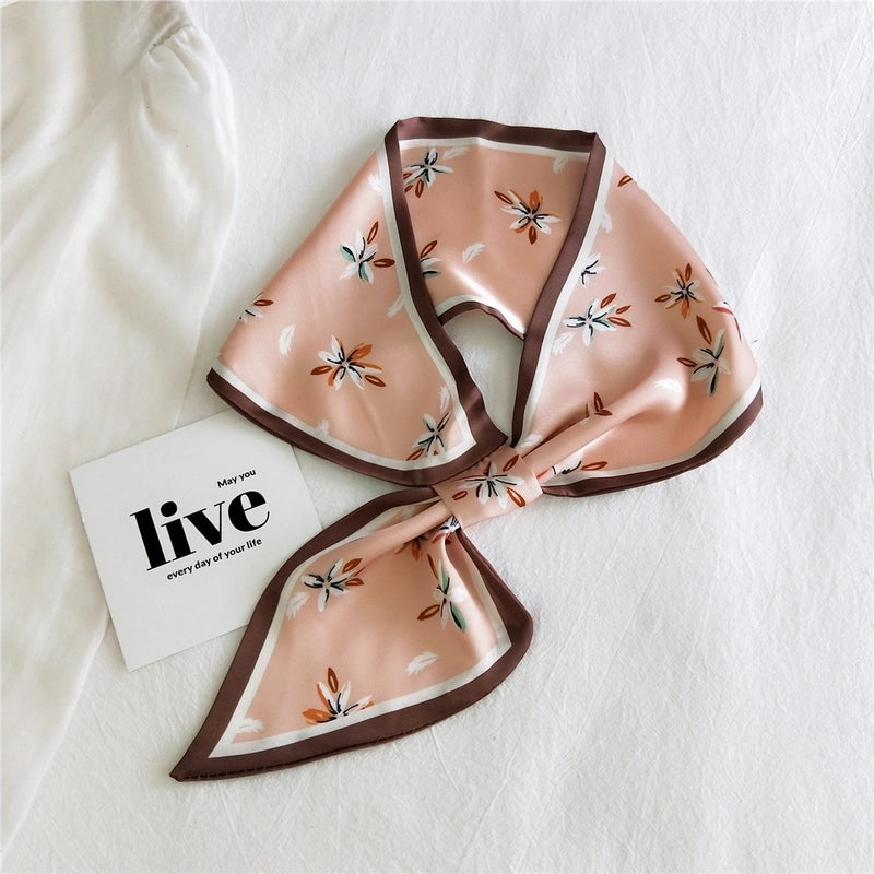 Fashion Printing Small Silk Scarf
