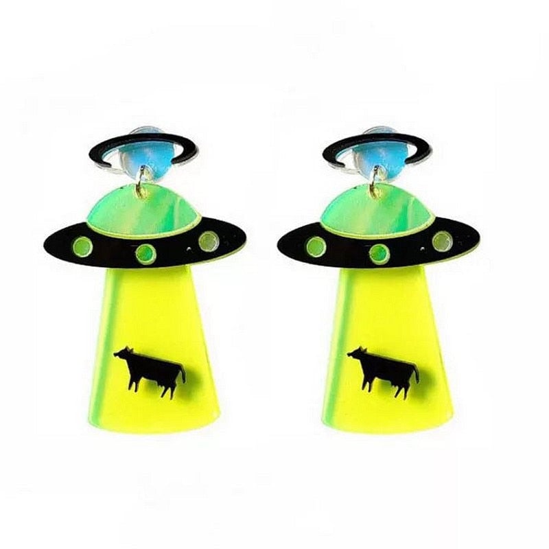 UFO Abduction Earrings