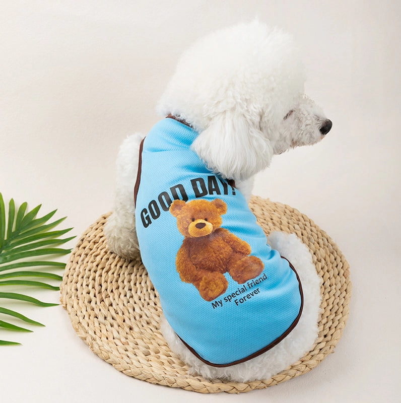 Summer Pet Clothes Small Dog Vest Cat Vest Lightweight Breathable Comfortable Various Sizes Colors Available