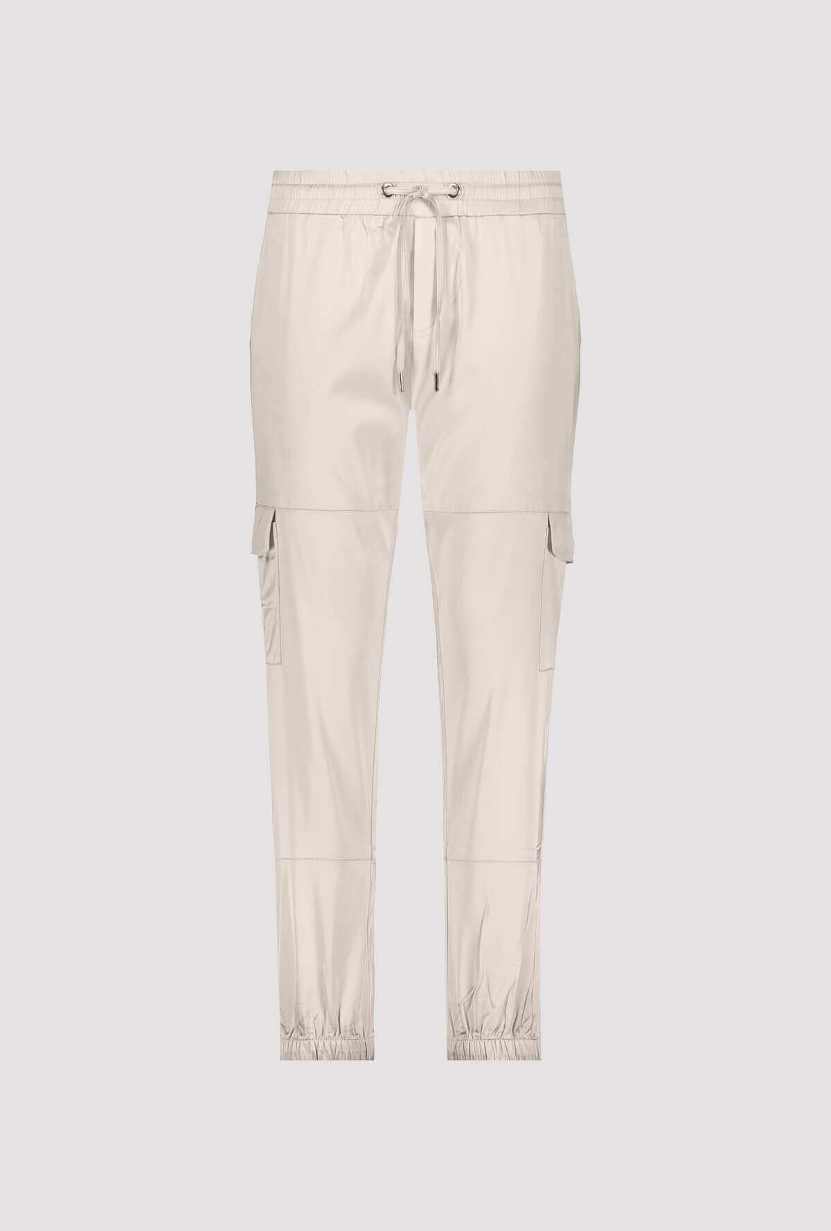 Cargo Jogger Satin Pants