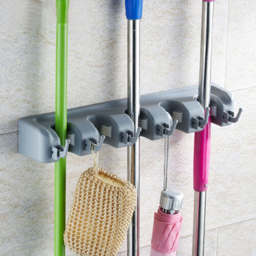 Wall Mounted Broom Mop Holder