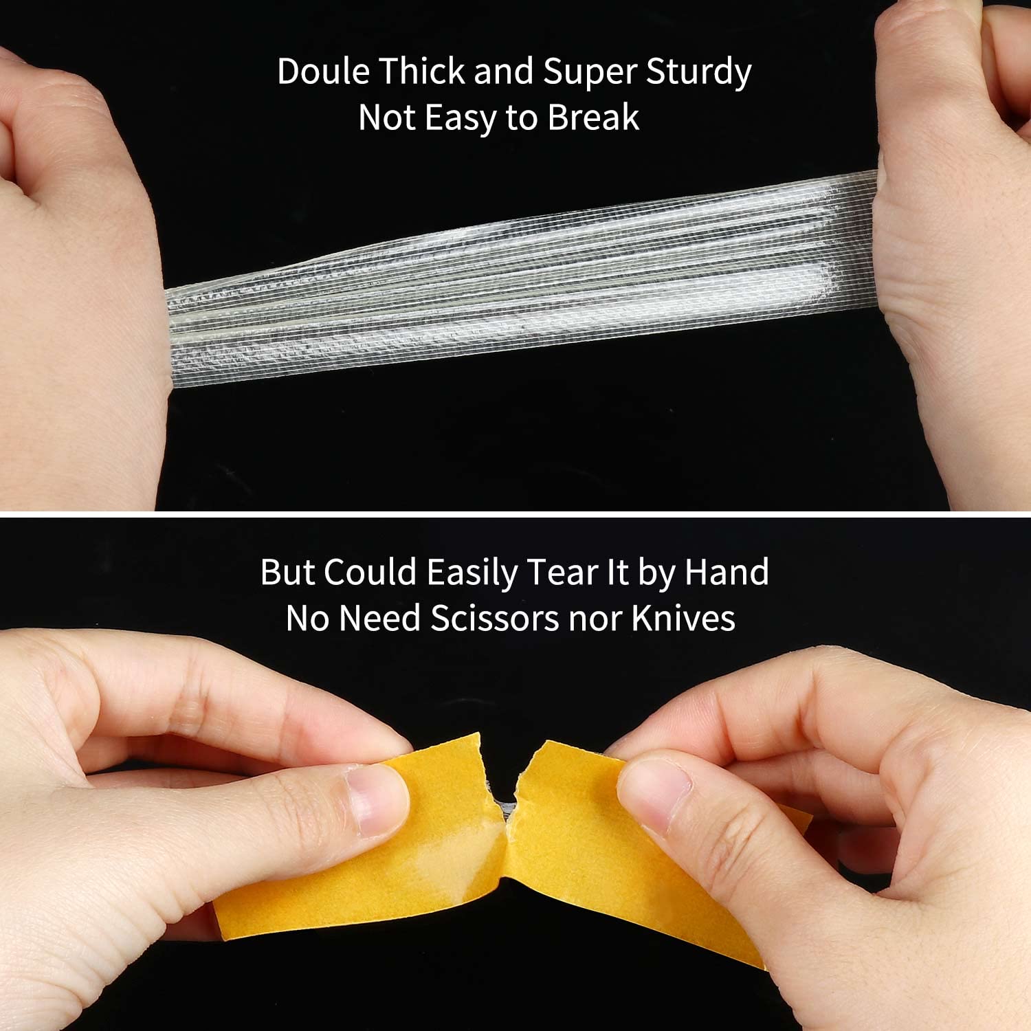 🔥BIG SALE - 47% OFF🔥Strong Adhesive Double-sided Mesh Tape( Length : 65.6ft | Width : 1.2 in )