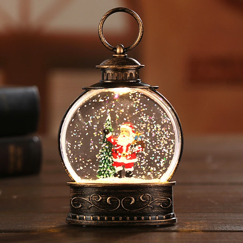 Christmas Decoration Bronze Night Light