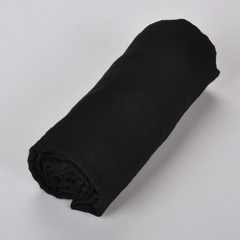 Women's Ethnic Style Solid Color Polyester Scarf