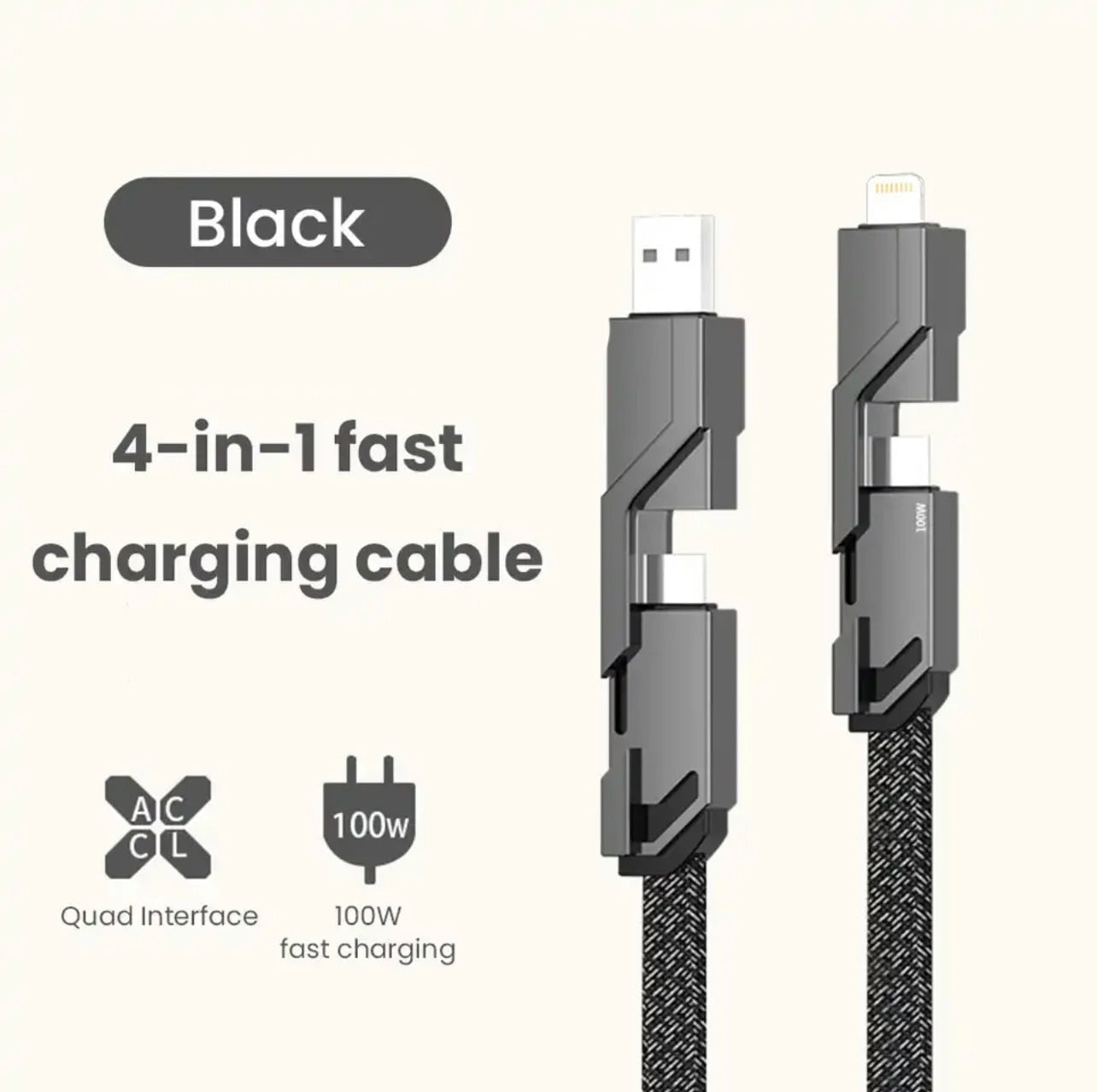 4-in-1 Charging Cable