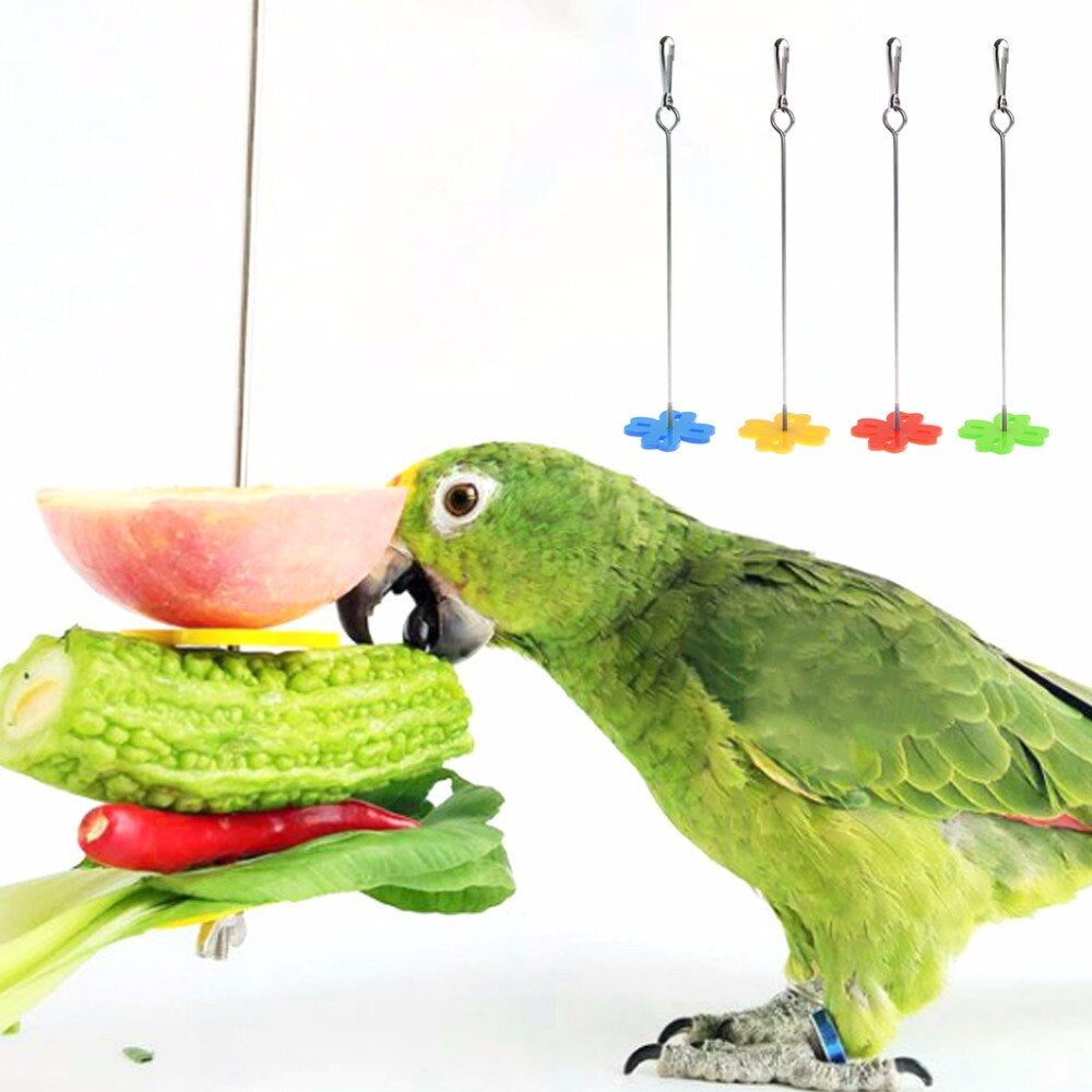 Bird Fruit Fork Spear Holder