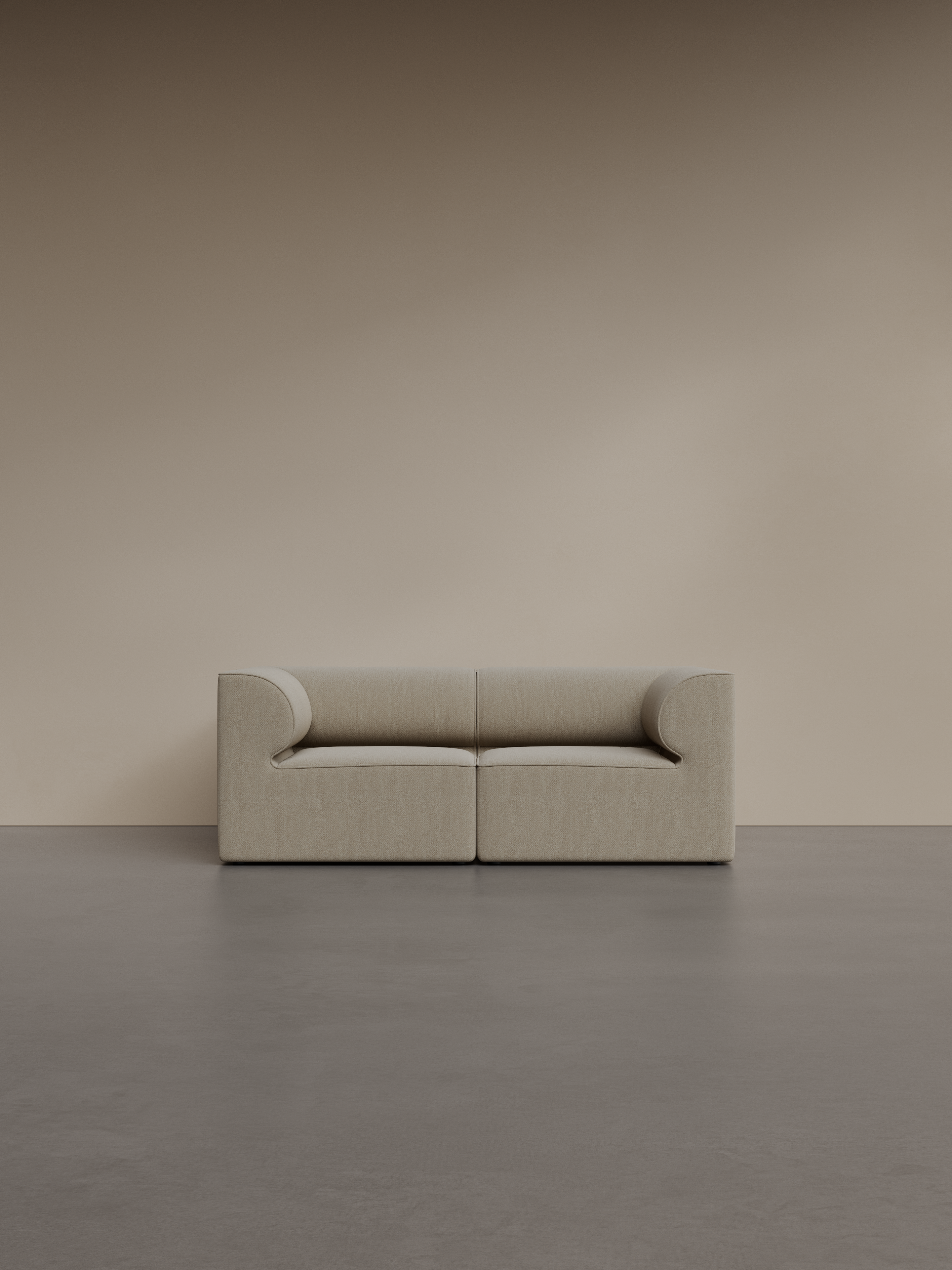 Eave Modular Sofa. 2-seater. Configuration 1