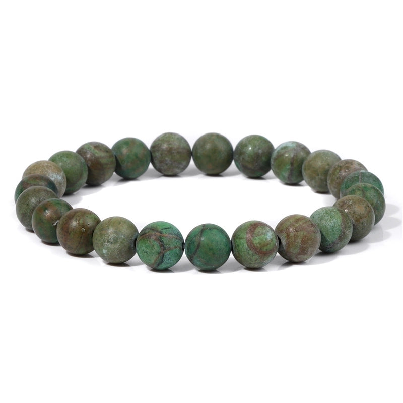 Retro Geometric Natural Stone Beaded Bracelets