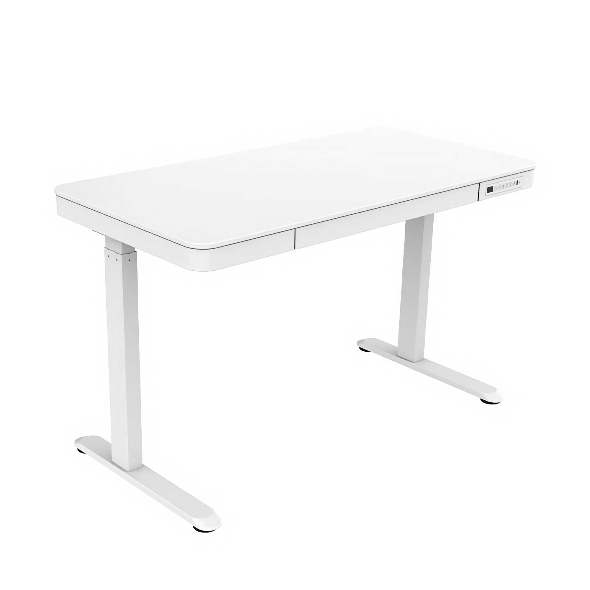 Liftek electric height adjustable desk. White