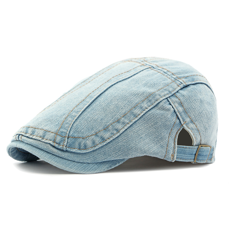 🍃Unisex Denim Newsboy Cap