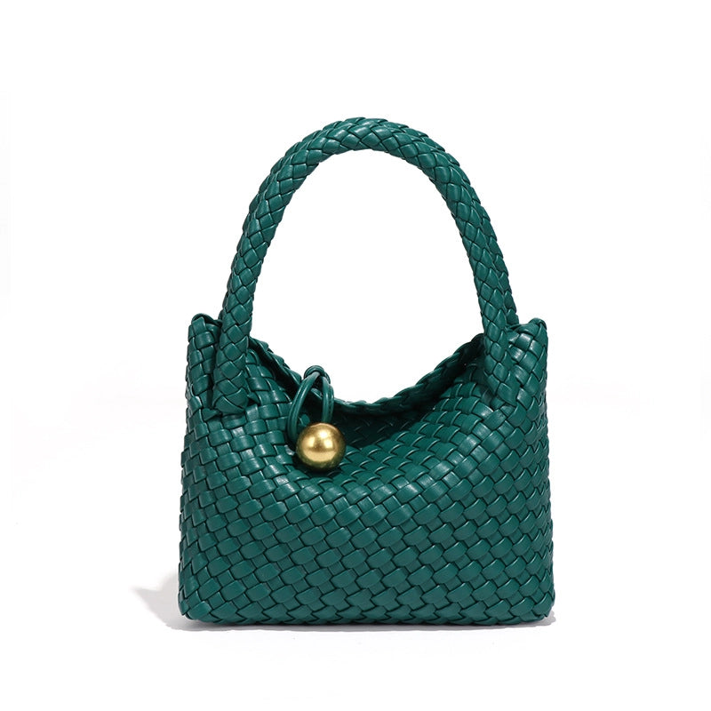 Women's Small Pu Leather Solid Color Elegant Vintage Style Streetwear Square Buckle Handbag