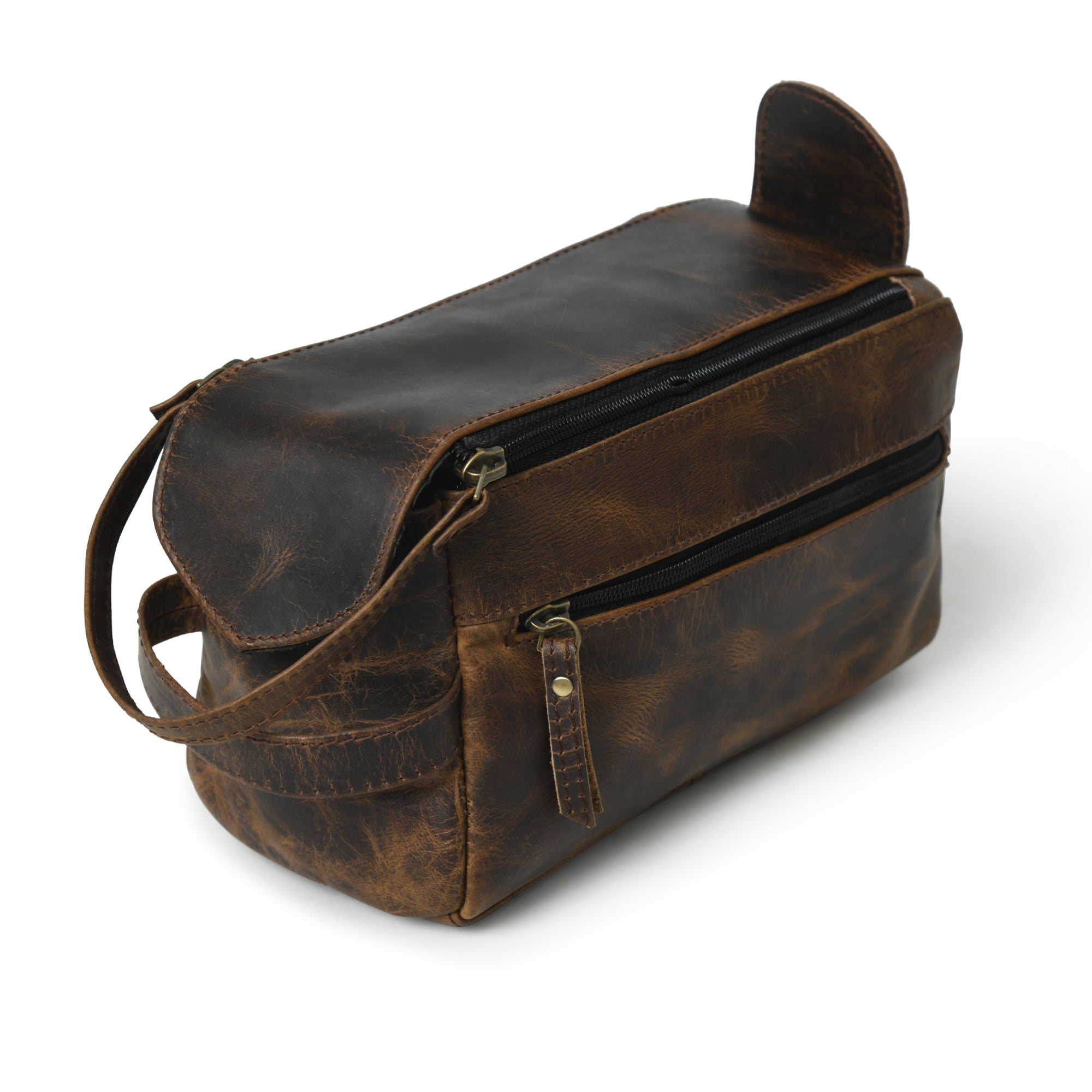 The Rustic Brown Toiletry