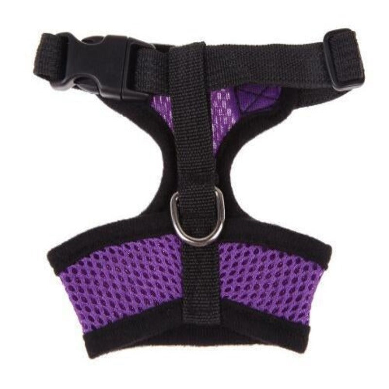 Adjustable Comfort Soft Breathable Dog Harness