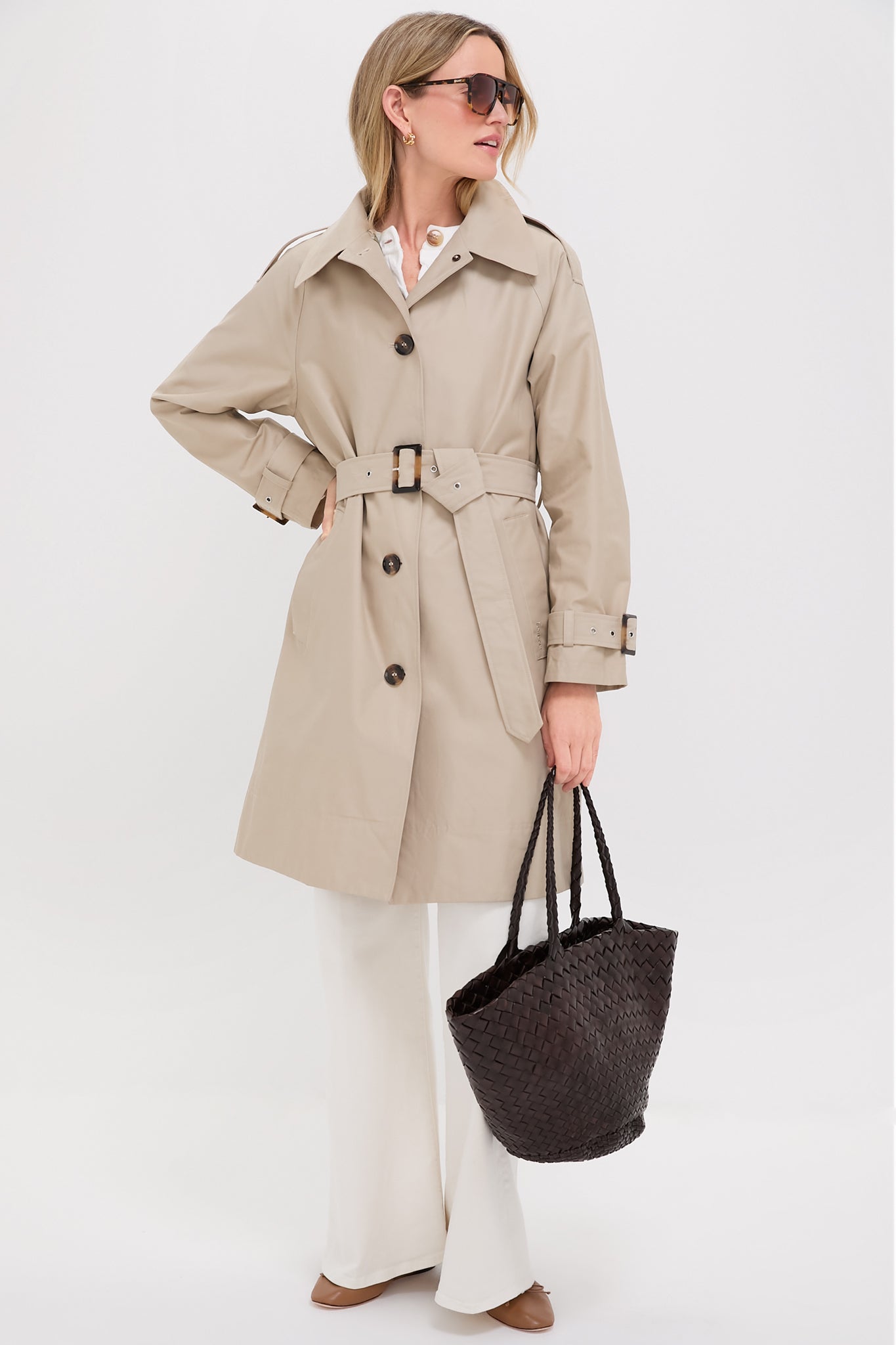 Light Sand Maia Showerproof Jacket
