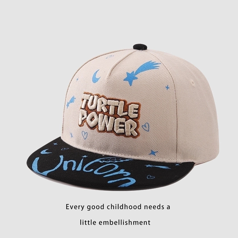Children Unisex Hip-Hop Sports Letter Ivy Cap Baseball Cap