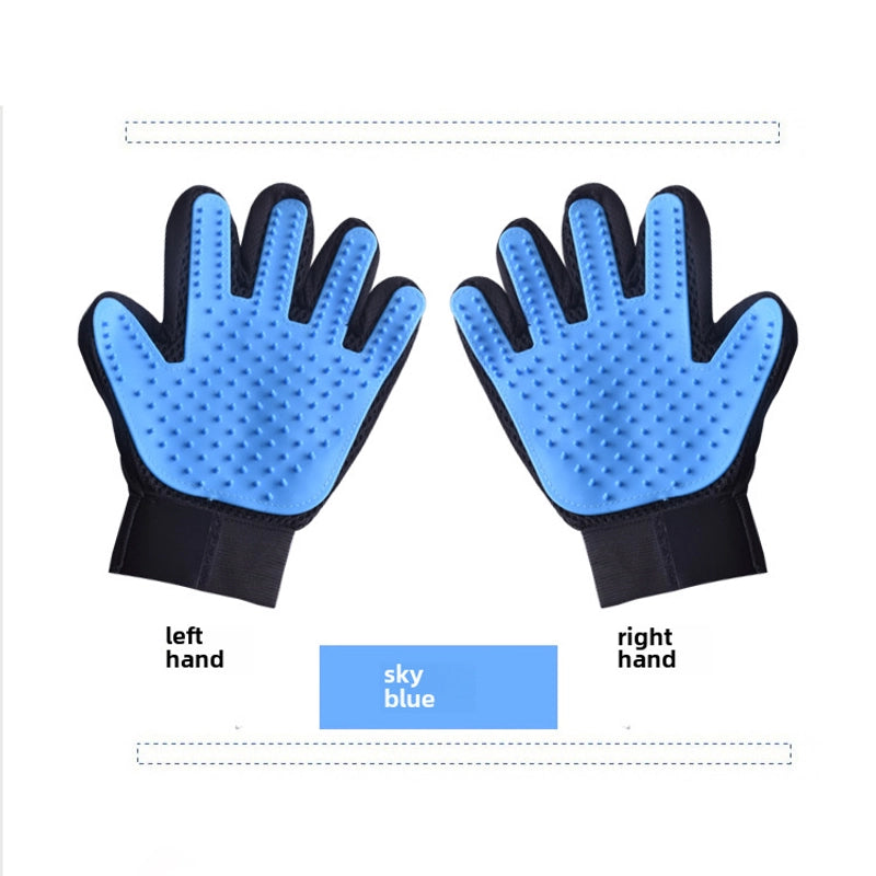 Xinle 180 Needle Pet Gloves Bathing Massage Cleaning Cats And Dogs Supplies Hair Removal Brush Cats And Gloves