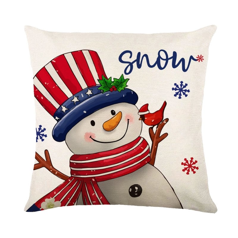 Casual Vacation Letter Linen Pillow Cases