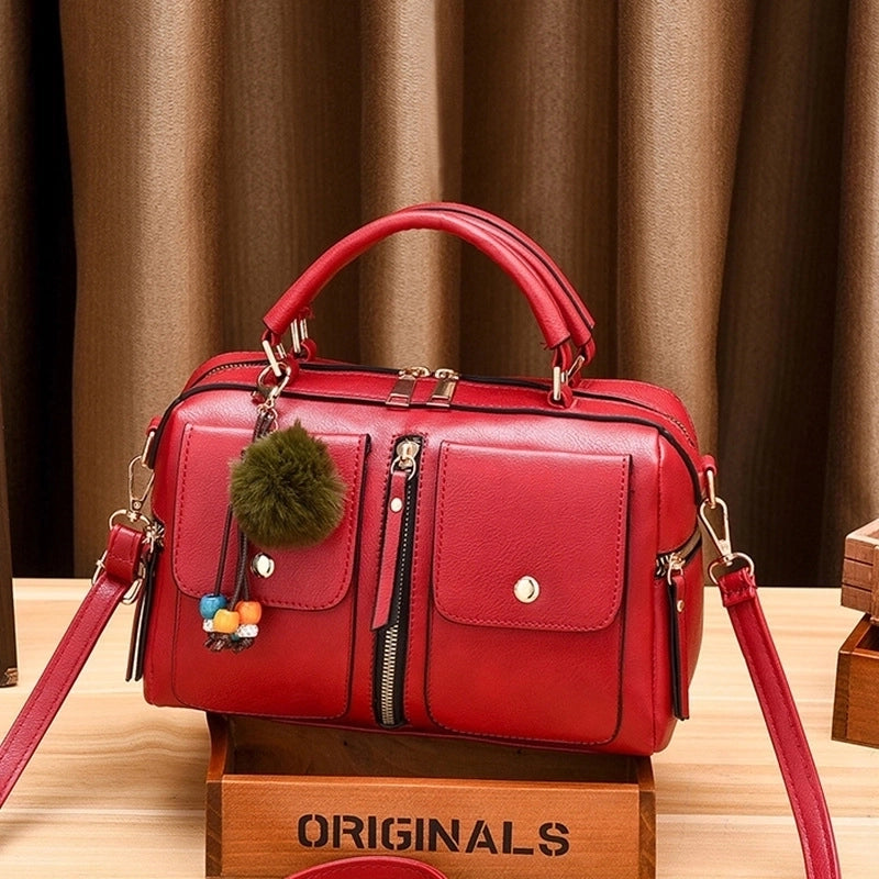 Women's Small All Seasons Pu Leather Fashion Handbag