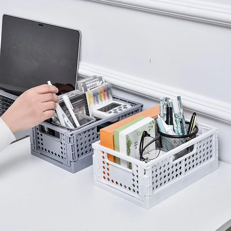 FOLDABLE STORAGE BASKET