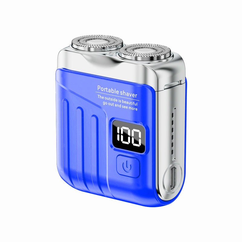 ⏳Time-limited Special🥸Men’s Waterproof Mini Electric Shaver with LED Display