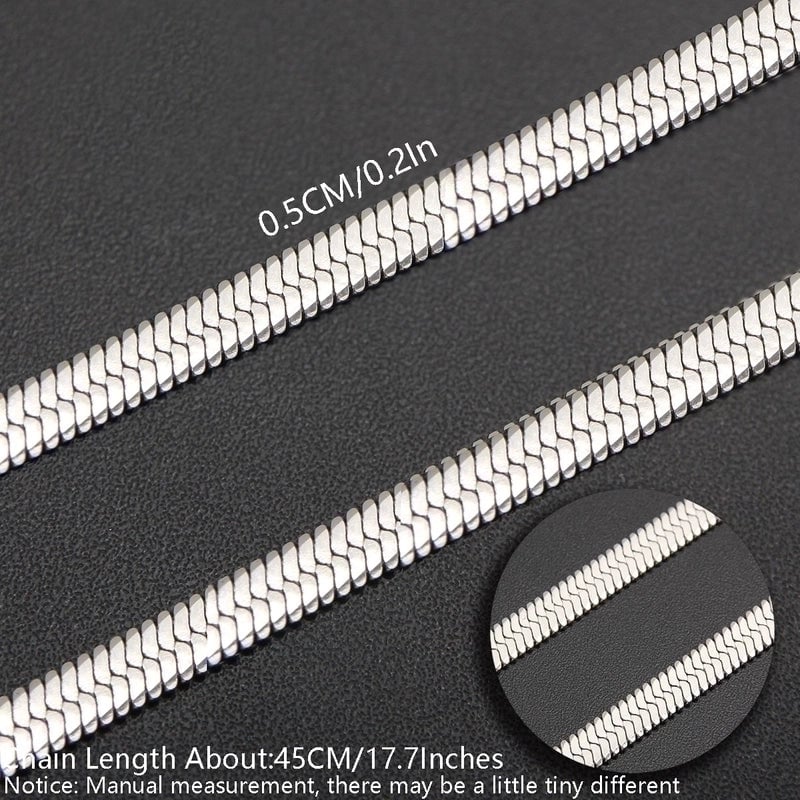 Minimalist Solid Color 304 Stainless Steel White Gold Plated Gold Plated Chain Necklace