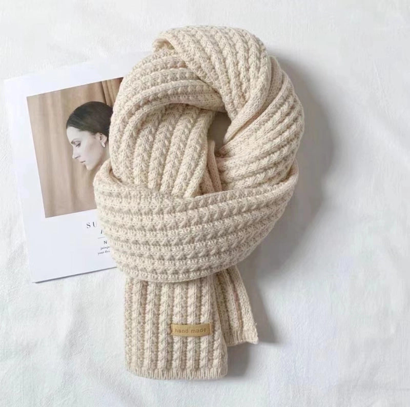 Women's Minimalist Stripe Cotton Scarf