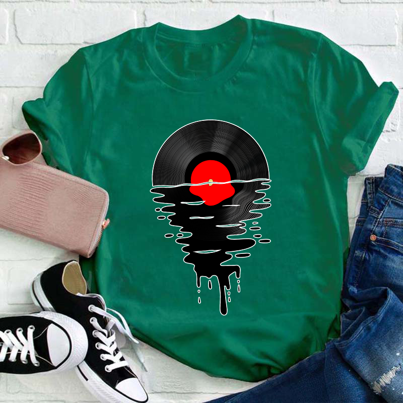 Music Record Teacher T-Shirt