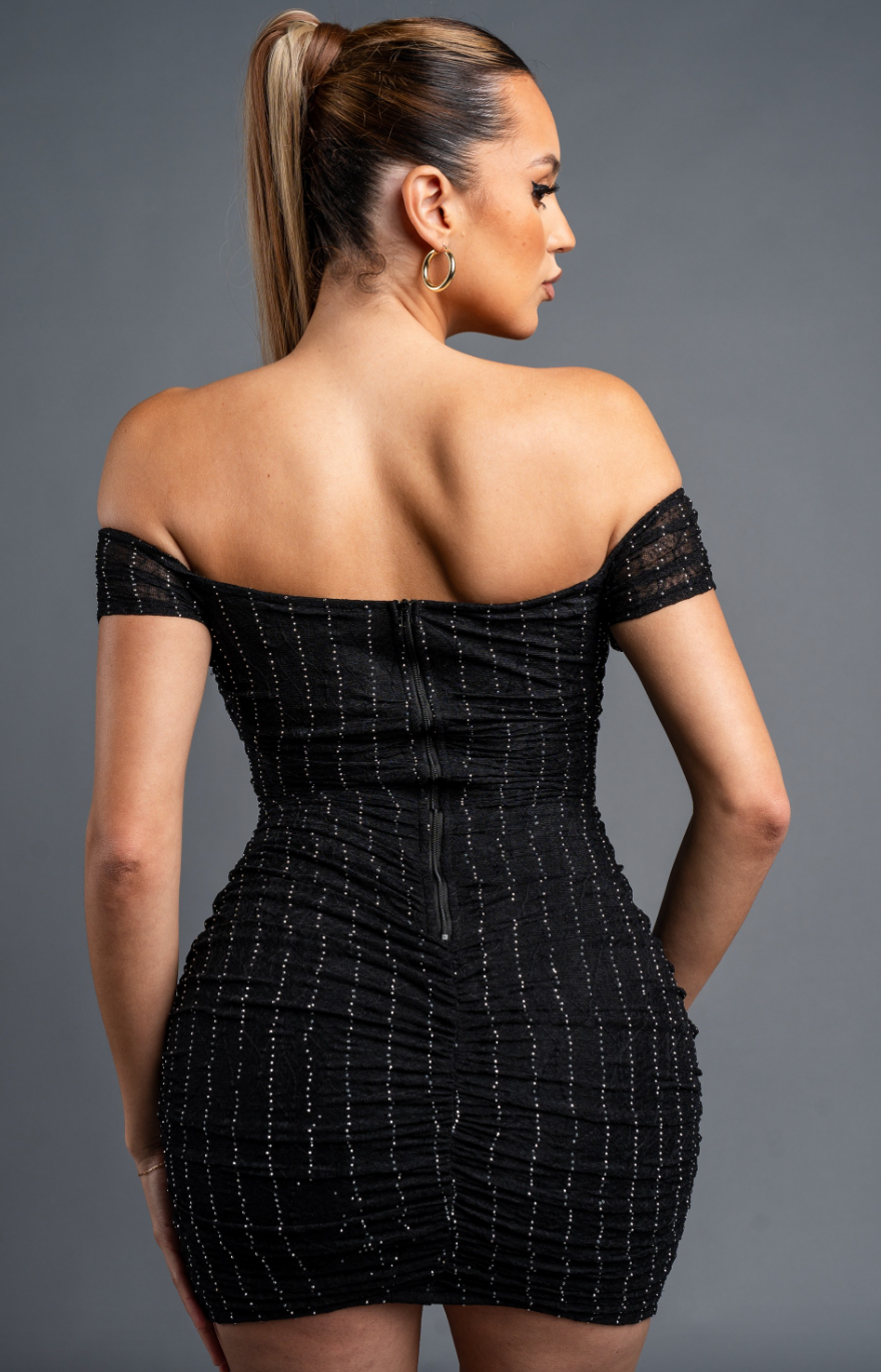 Metalic Mini Dress