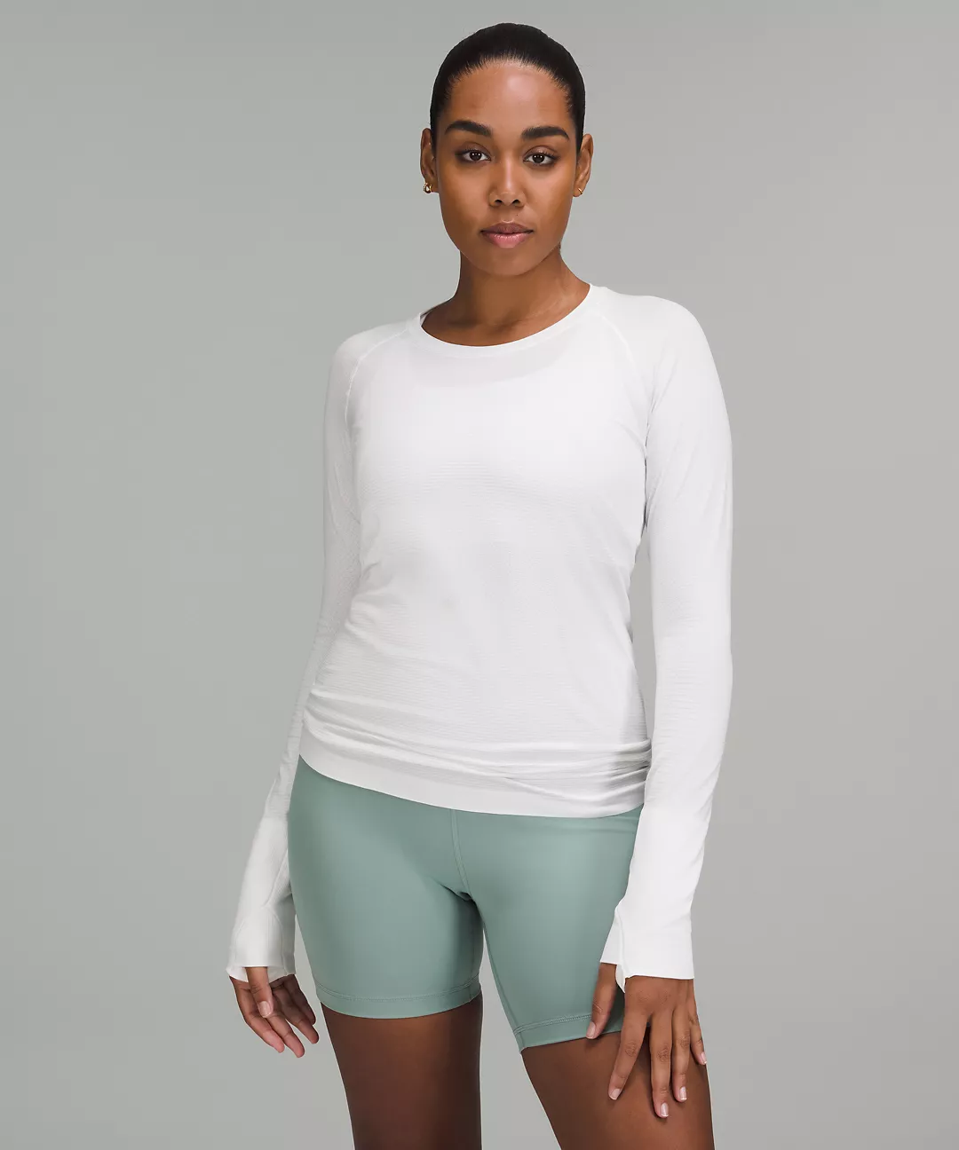 Swiftly Tech Long-Sleeve Shirt 2.0 Hip Length