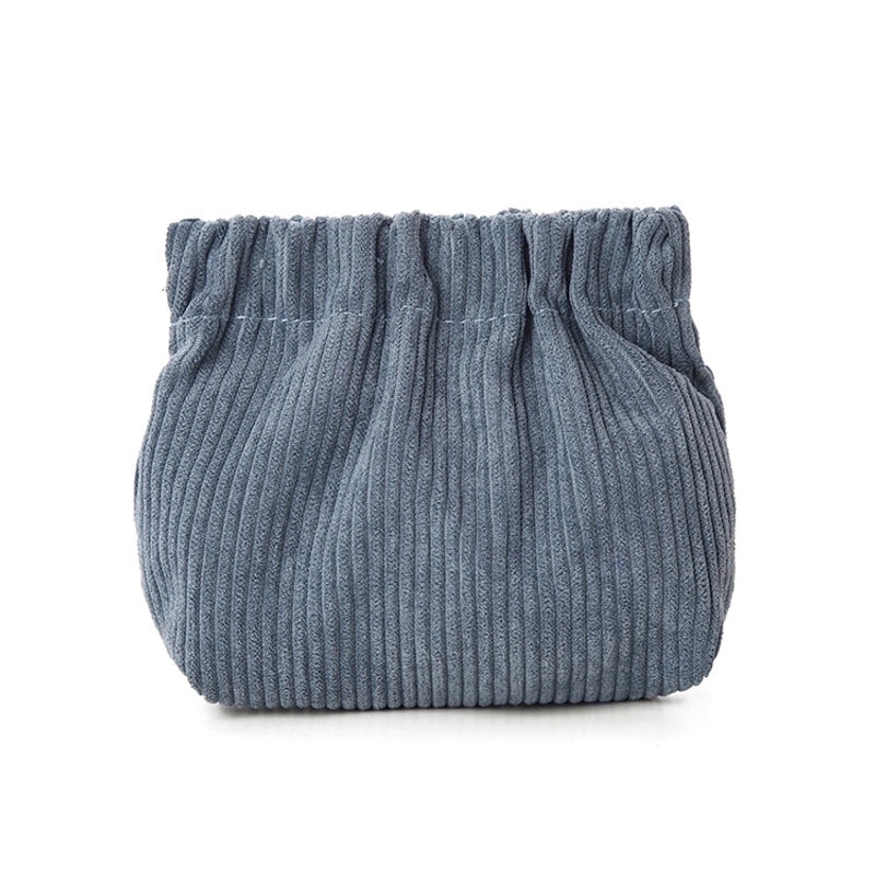Shrapnel Lipstick Bag Corduroy Cosmetic Bag Jewelry Bag Key Change Sundries Storage Bag Mini Portable Carry-on