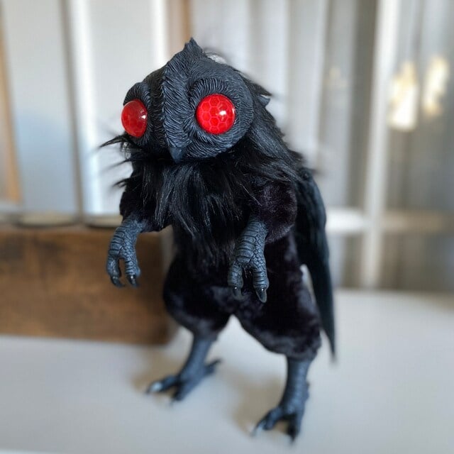 🎁✨Mothman Baby Poseable Art Doll