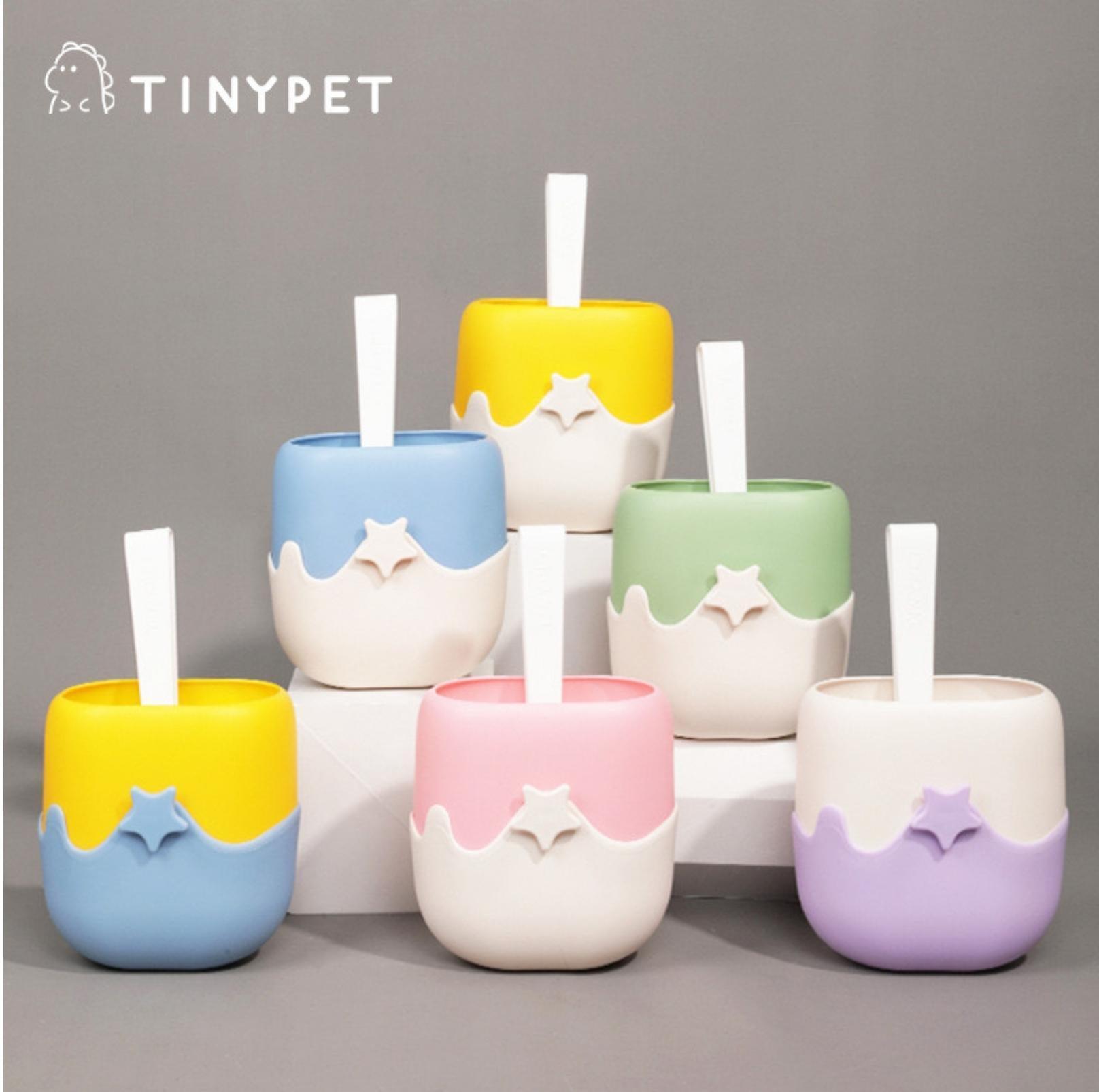 Tinypet Ice Cream Style Cat Litter Scoop Set with Holder