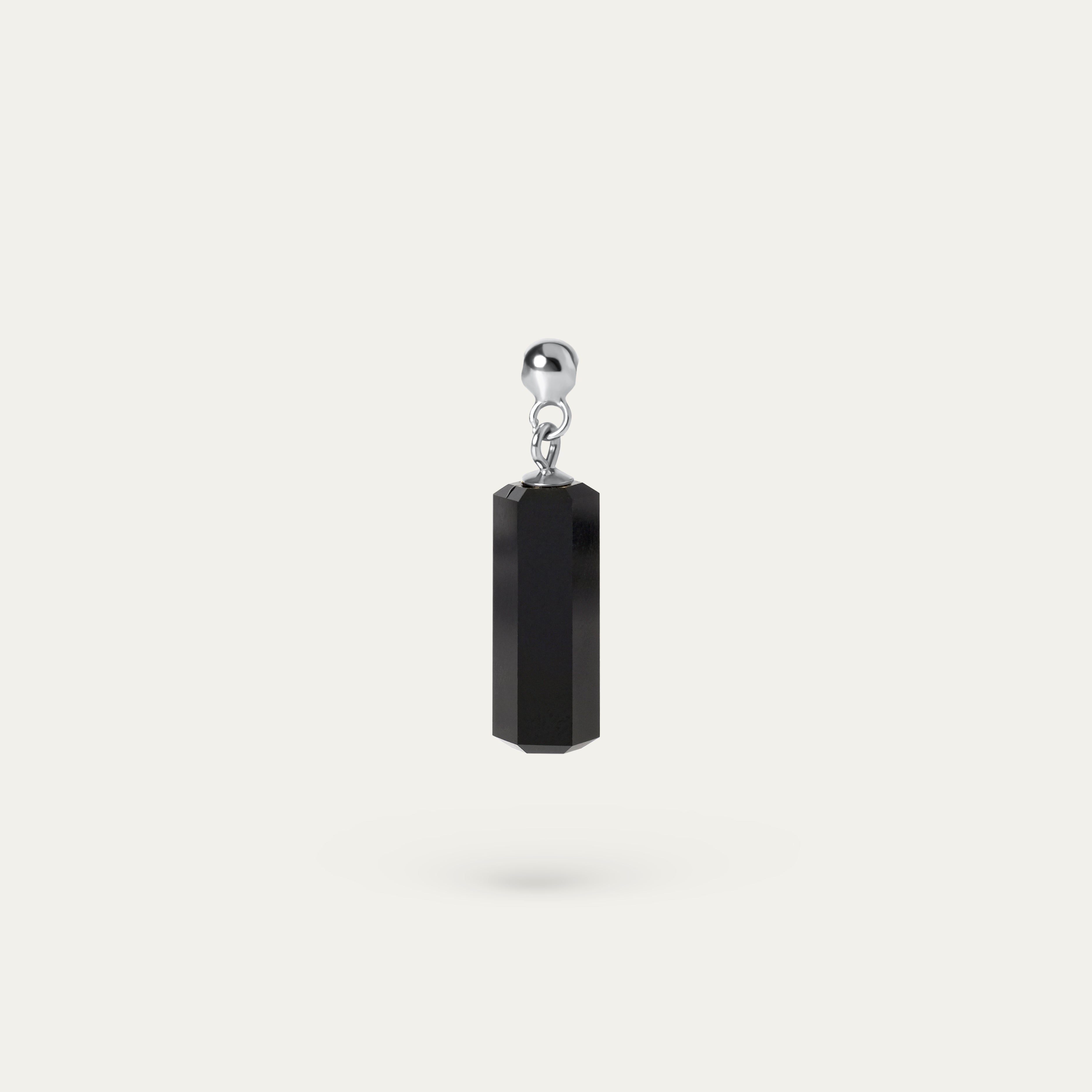 Gigi Onyx Charm (925 Sterling Silver)
