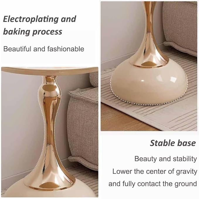 Sofa Side Round Table. Metal Round Table