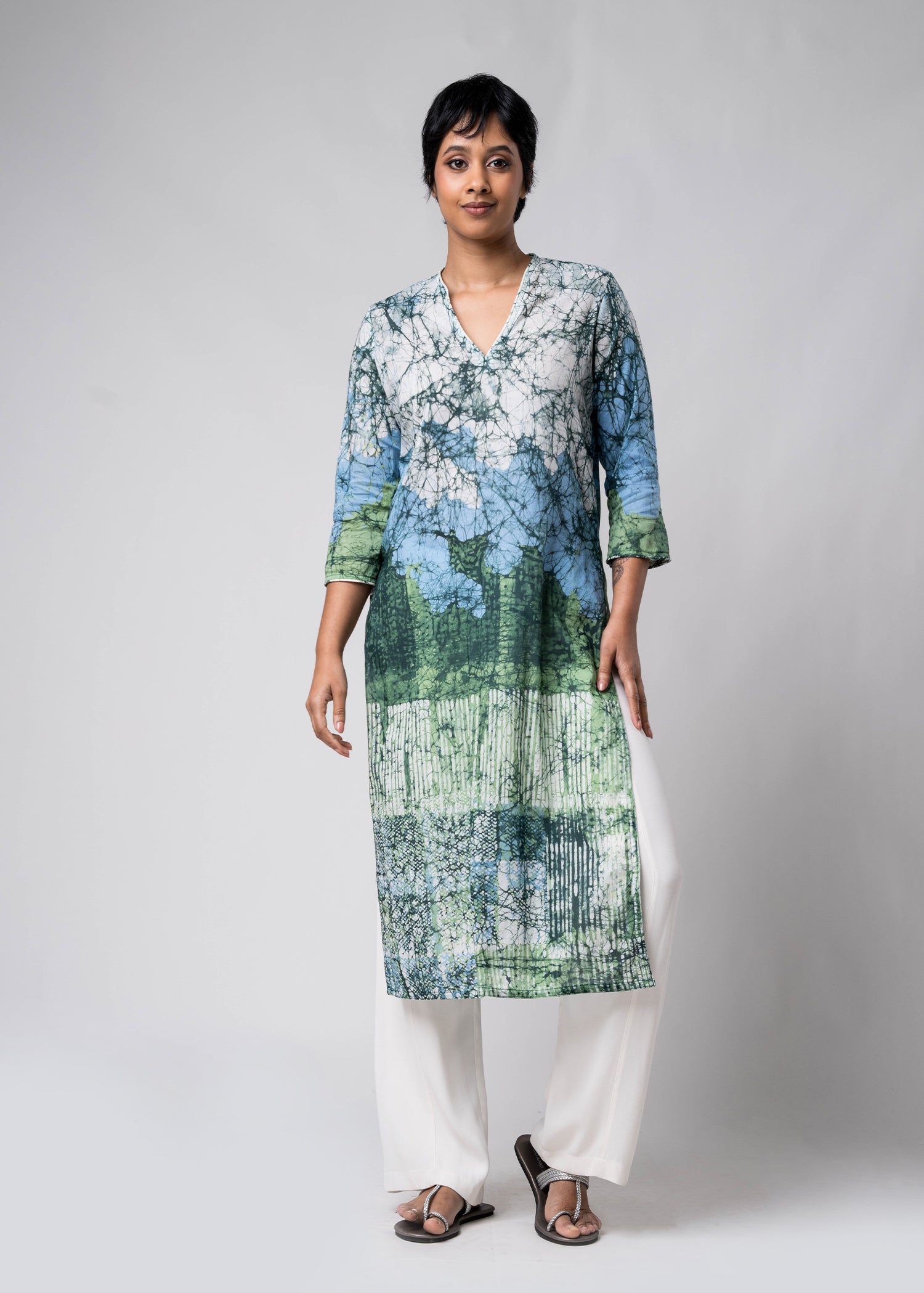 Batik kurtha top