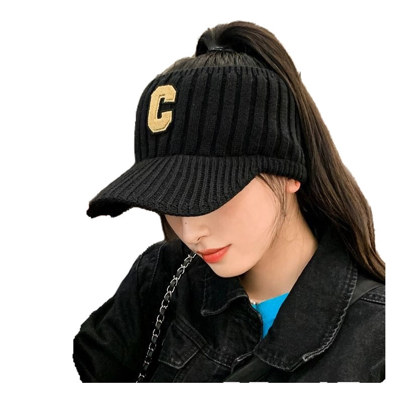 Women's Casual Letter Curved Eaves Baseball Cap