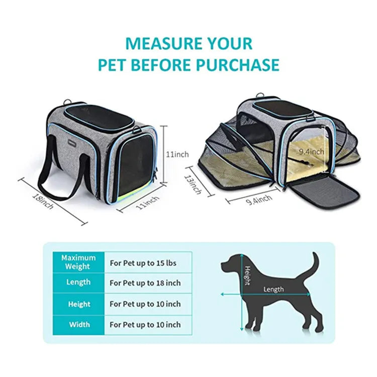 Pet Carrier Soft Sided Carrier