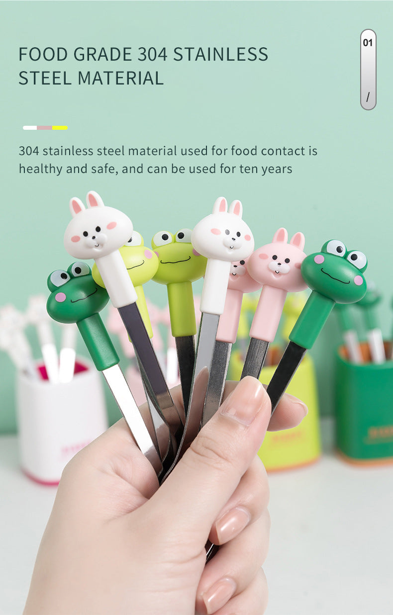 6IN1 CARTOON FRUITS FORK SET