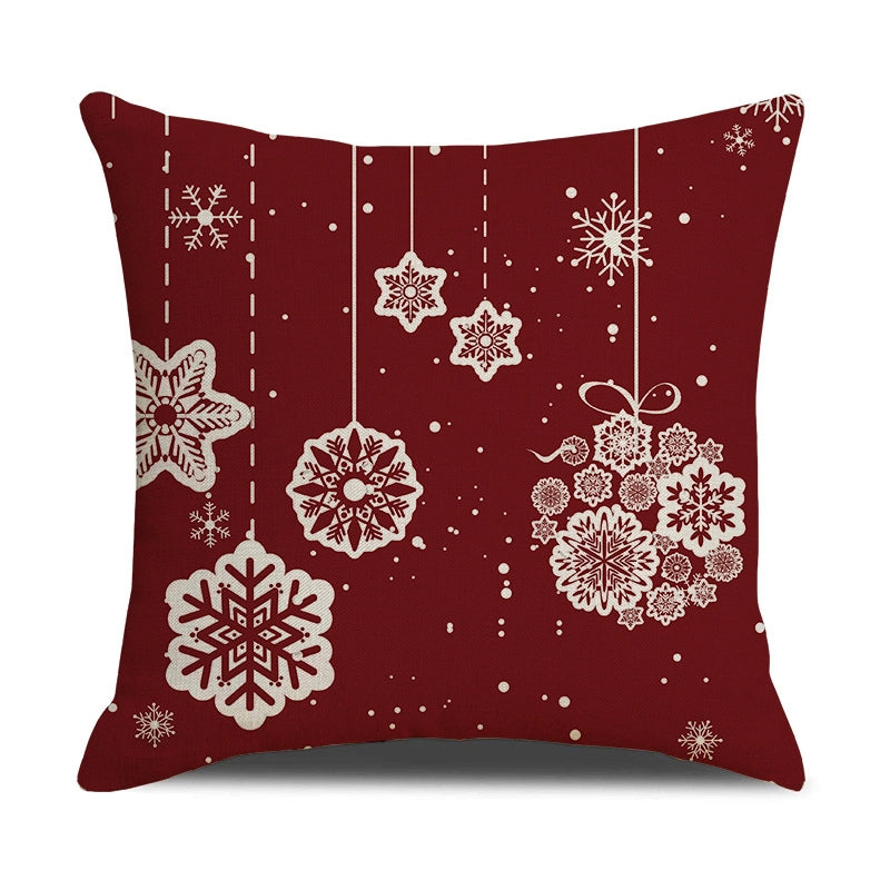 Fashion Letter Elk Polyester Pillow Cases
