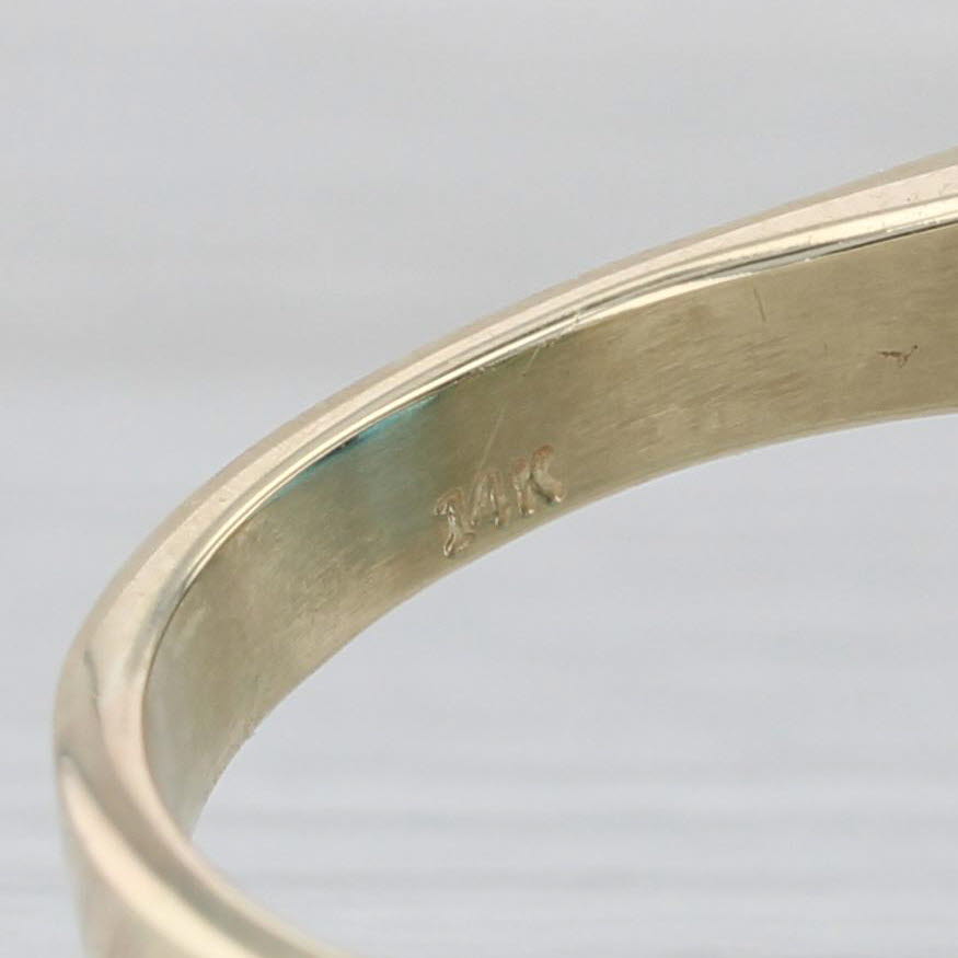 33.05ctw Blue Topaz Diamond Ring 14k Yellow Gold Size 9 Cocktail