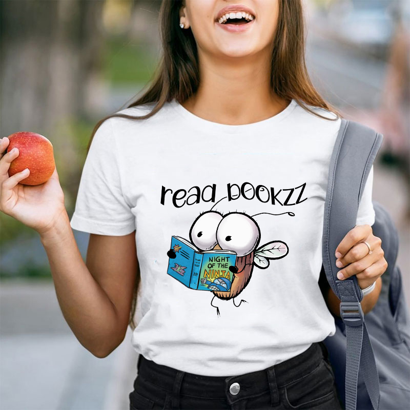 Read Bookzzz Teacher T-Shirt