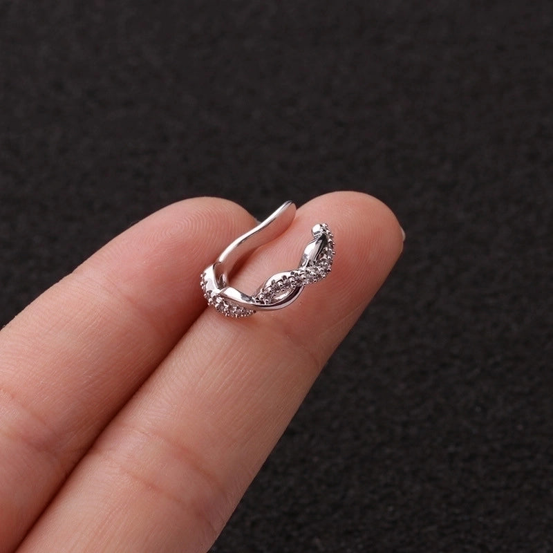 Ear Cartilage Rings & Studs Lady U Shape Copper
