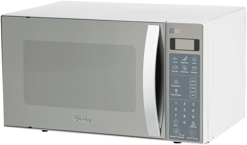 Whirlpool WM1211D Horno de Microondas con 1.1 Pies Cúbicos. Color Plata(Reacondicionado)