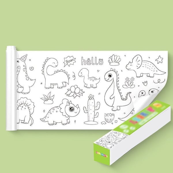 (🔥 Promotion 48% OFF)🔥🔥 Children's Drawing Roll - BUY 3 GET 10%OFF & FREE SHIPPING NOW!