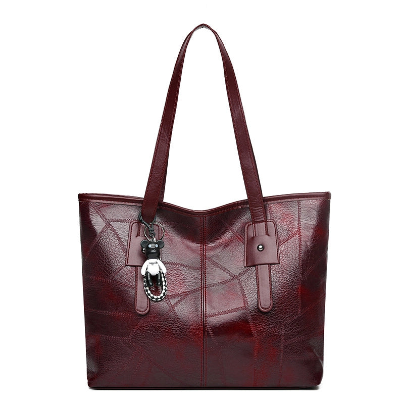 New Large Capacity Bag Women's  Fashion Women's Shoulder Bag Portable Commuter Handbag