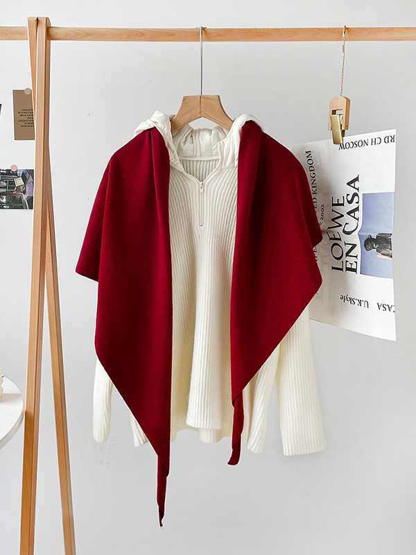 Solid Color Shawl