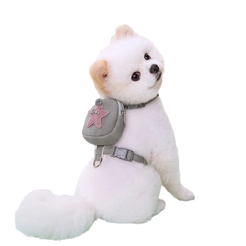 Cute Polyester Solid Color Leash
