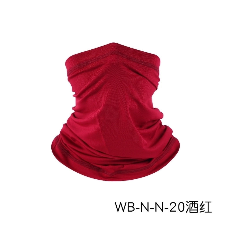 Unisex Sports Solid Color Polyester Kerchief