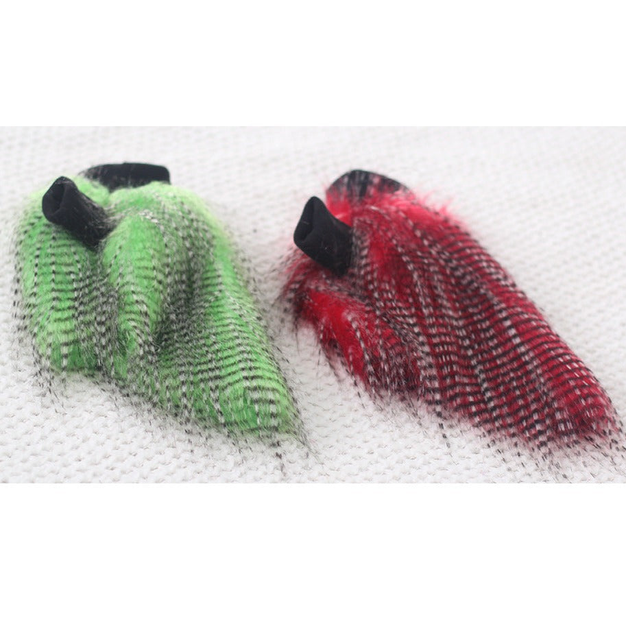 Faux Fur Multicolor Dog Cat Sweater